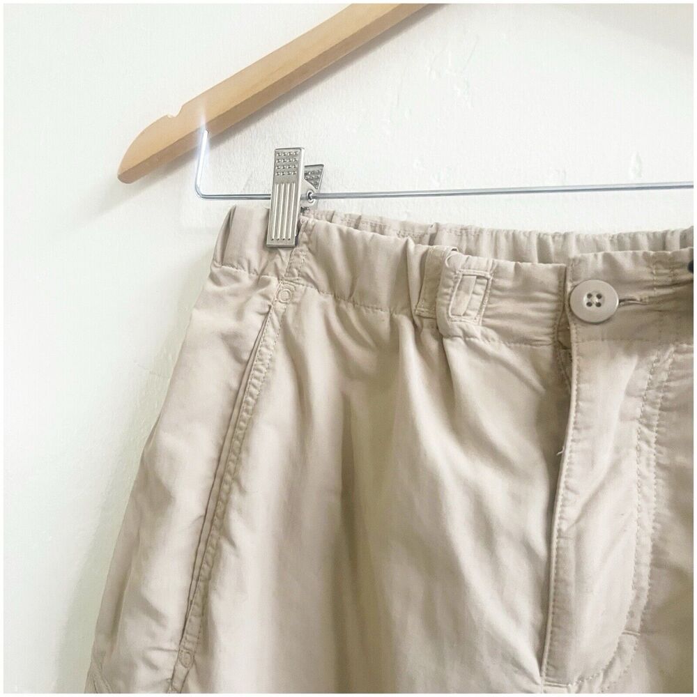 Patagonia Men’s Cargo Shorts Size Small Tan Outdoors Hiking Stretch Waist Nylon - Picture 11 of 11